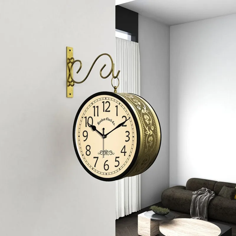 Heritagex Double Sided Wall Clock media 3