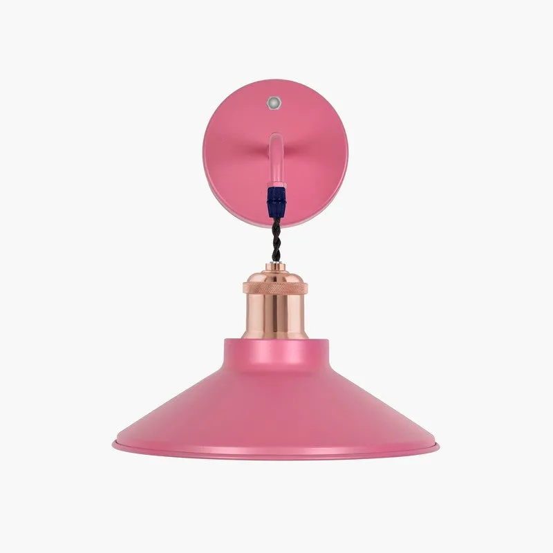 ZenithAura Multi-Choice Metal Wall Lamp - Pink media 3