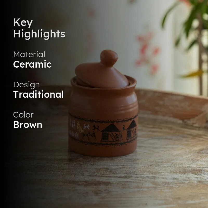 Kyra Pure Ceramic Jar - 250 mL media 2