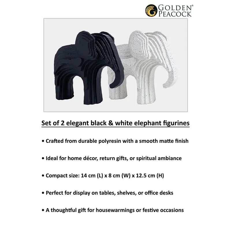African Tuskers (Black, White) - Set Of Two media 5