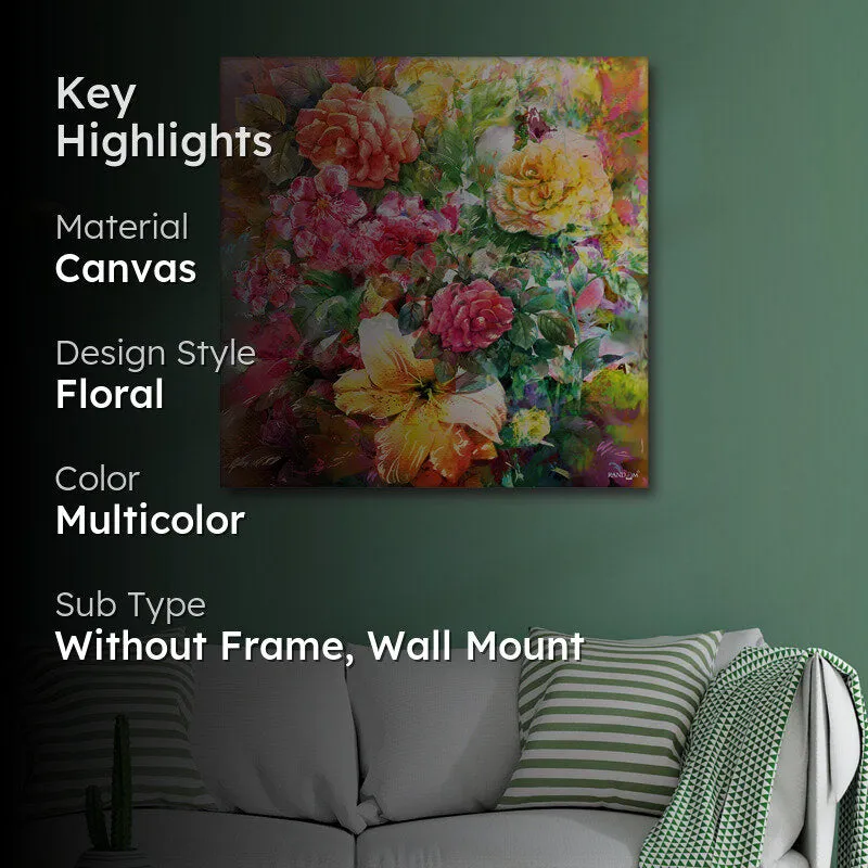 Painted Petal II Wall Painting media 2
