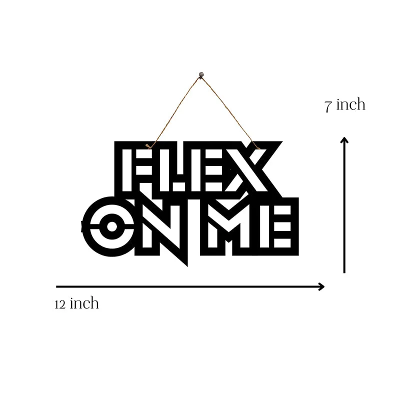 Flex On Me Mild Steel Wall Accent media 5