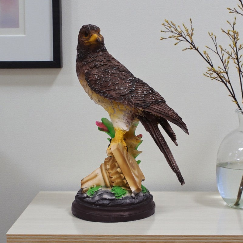 Sky Sentinel Eagle Polyresin Showpiece