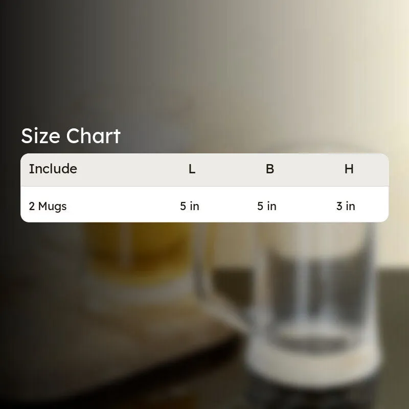 Hawthorne Beer Mug (400 ML) - Set Of Two media 7