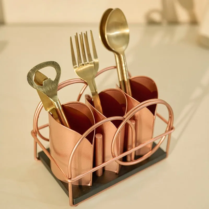 Ferro Metal Cutlery Holder media 3