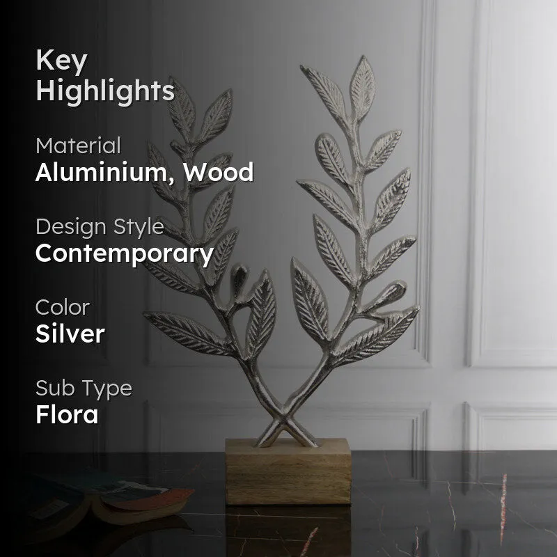 Gardenia Glam Showpiece - Silver media 2