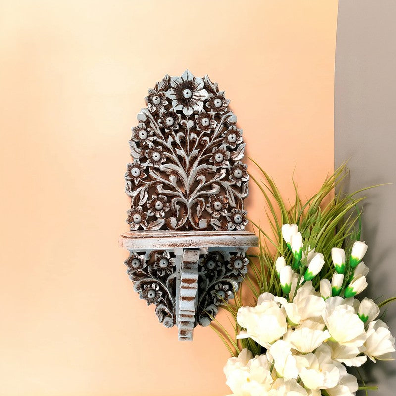 Classic Wall Display Iron Tea Light Candle Holder Shelf