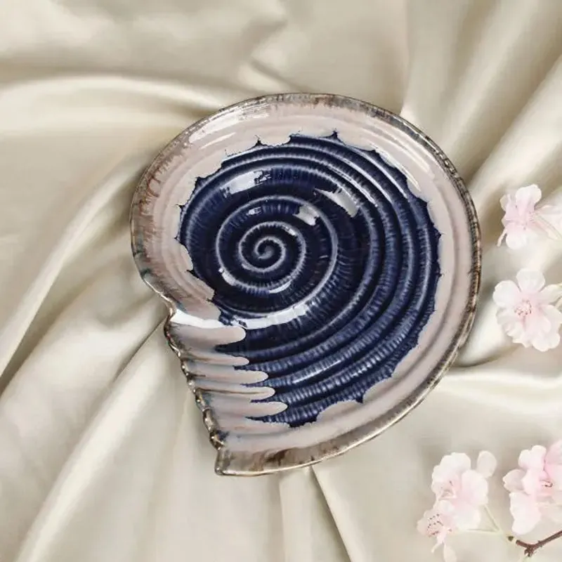 Halmi Spirno Handmade Ceramic Platter media 1