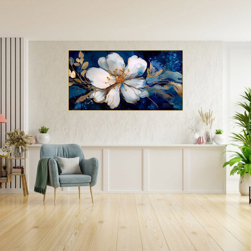 Calyps Floral Wall Painting