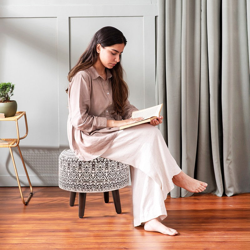 Chenova Cotton Ottoman media 3