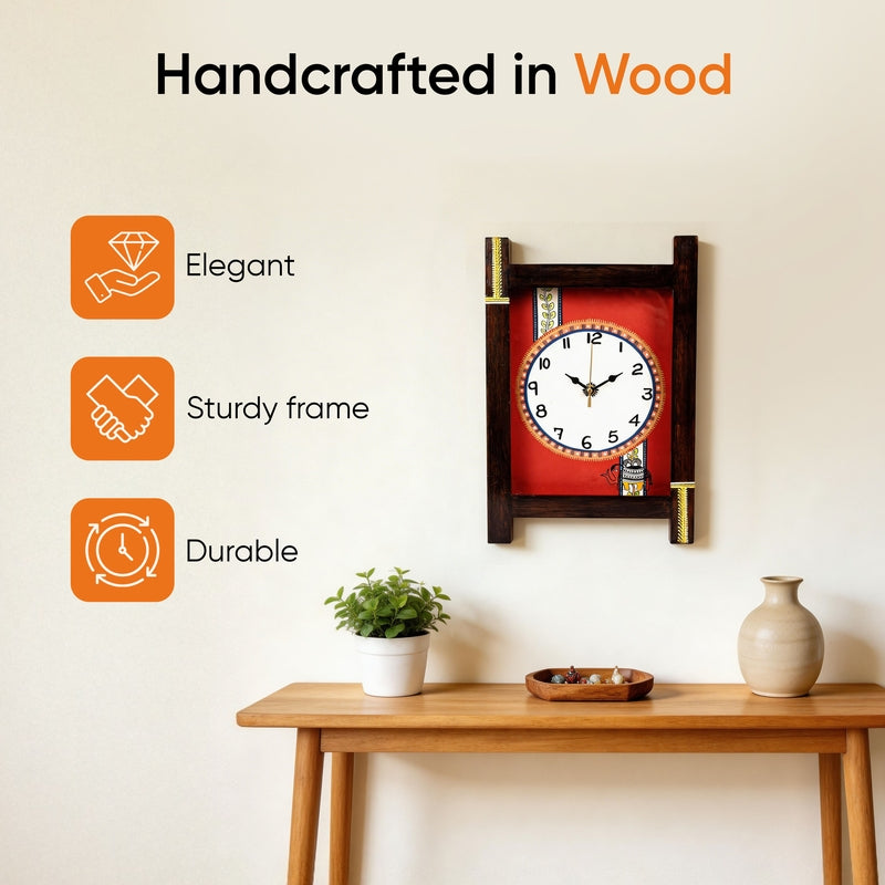 Vihaana Wall Clock media 4