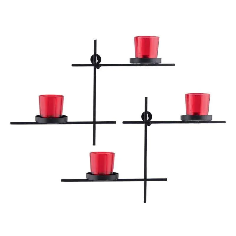 Luminaire Votive Duo (Red) - Set Of Two media 3