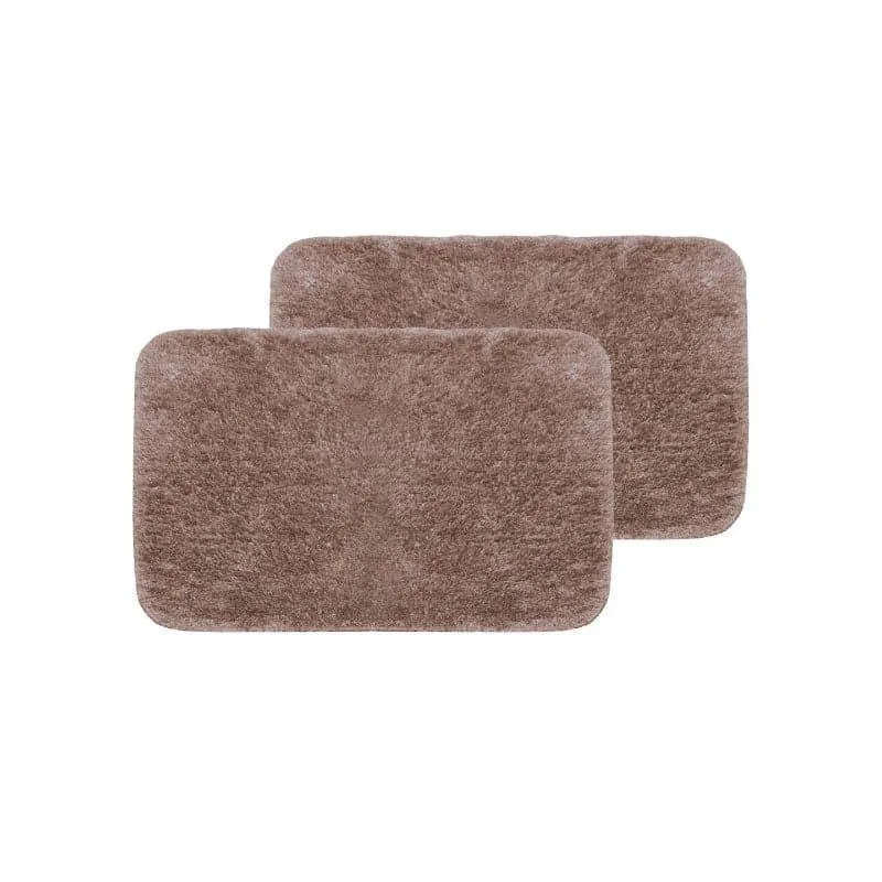 Foot Mate Anti Slip Bathmat (Mocha) - Set Of Two media 3