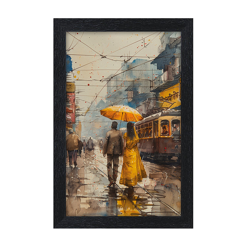 Romantic Walk Wall Painting media 5