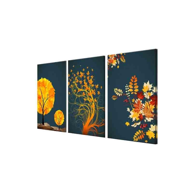 Whimsically Poly Canvas Wall Art - Three Piece Set media 4