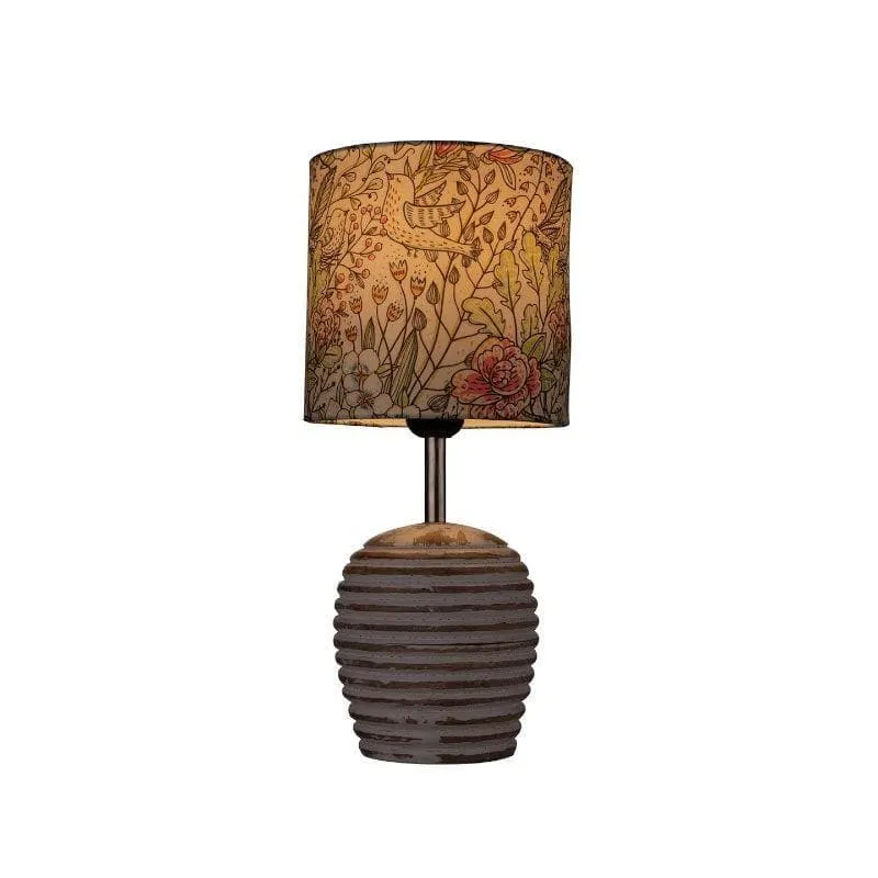 Ethnic Flair Dome Fabric Table Lamp - Multicolor media 4