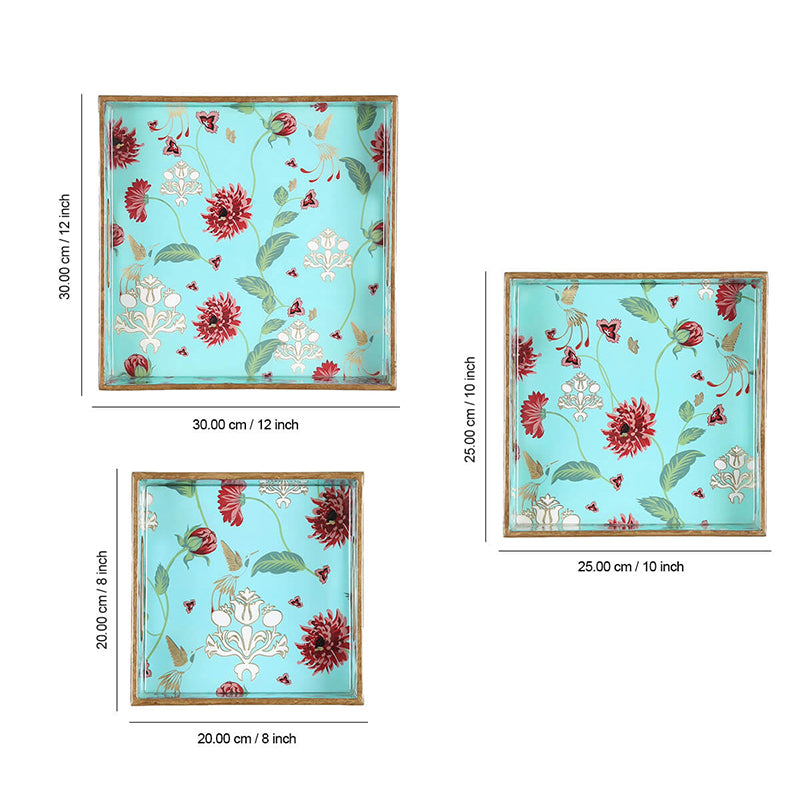 India Circus Anya Square Serving Tray image 7