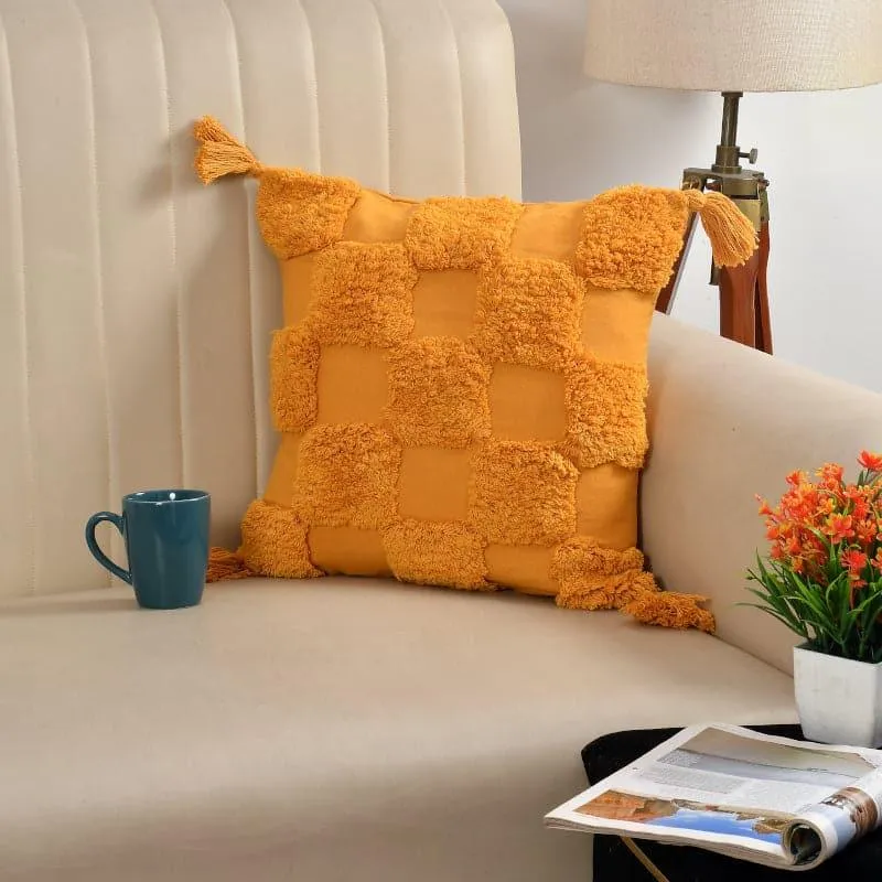 Vaniya Tufted Cushion Cover media 1