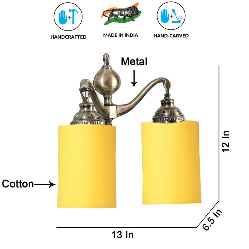 Lumino Cylindrical Metal Wall Lamp media 7