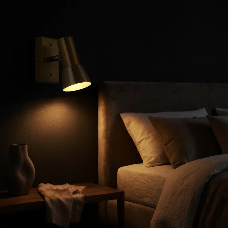 Luma Glow Iron Wall Lamp