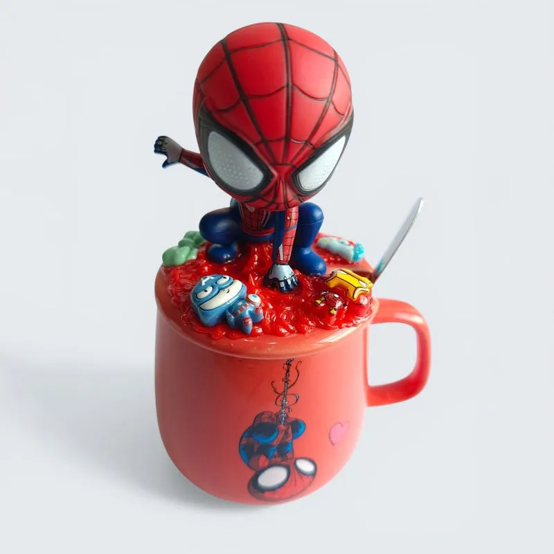 Spider Hero Ceramic Coffee Mug With Lid (350 mL) media 4