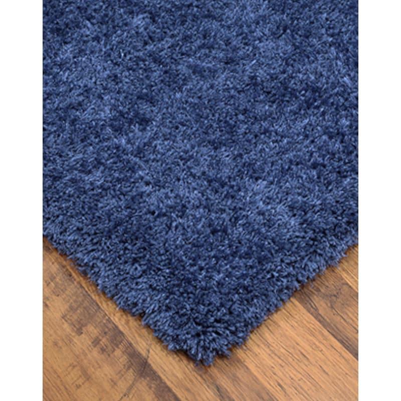 Table Tufted Woven Whisper Rug - Denim Blue media 4