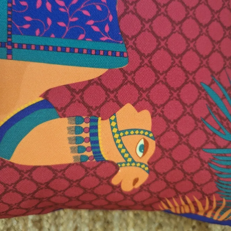 Camel Enclave Cushion Cover - Set Of Two media 6