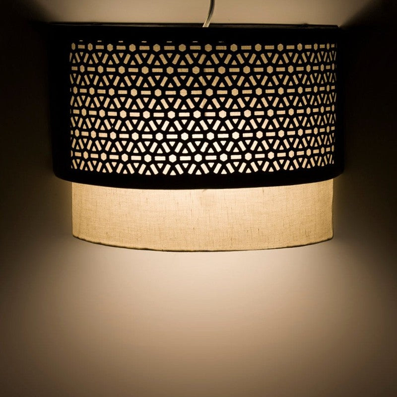 Orange Tree Oman Steel & Fabric Wall Lamp