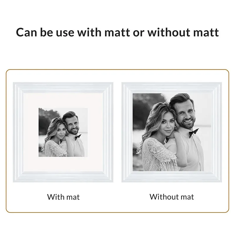 Time & Timber Lite Photo Frame (White) - Set Of Four media 5