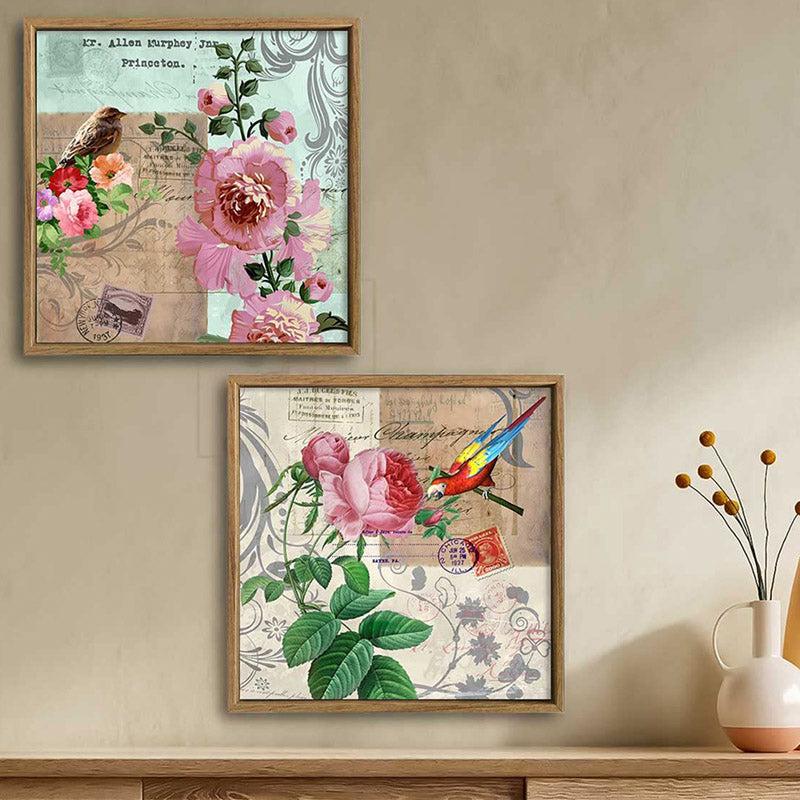 Dallas Floral Wall Art - Set Of Two