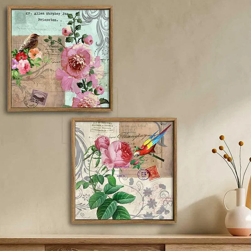 Dallas Floral Wall Art - Set Of Two media 1
