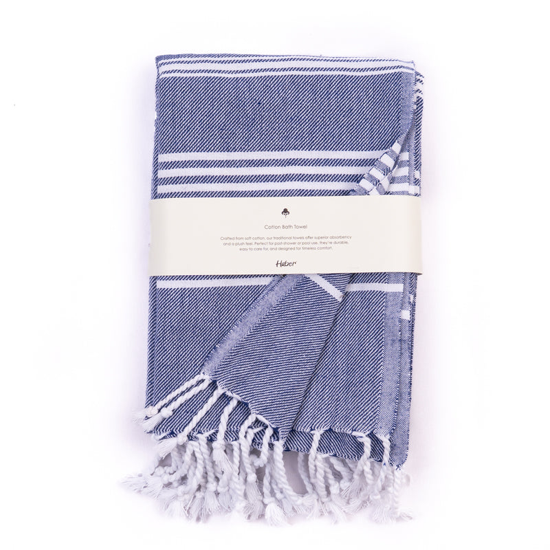 Cotlyn Cotton Bath Towel - Blue media 3