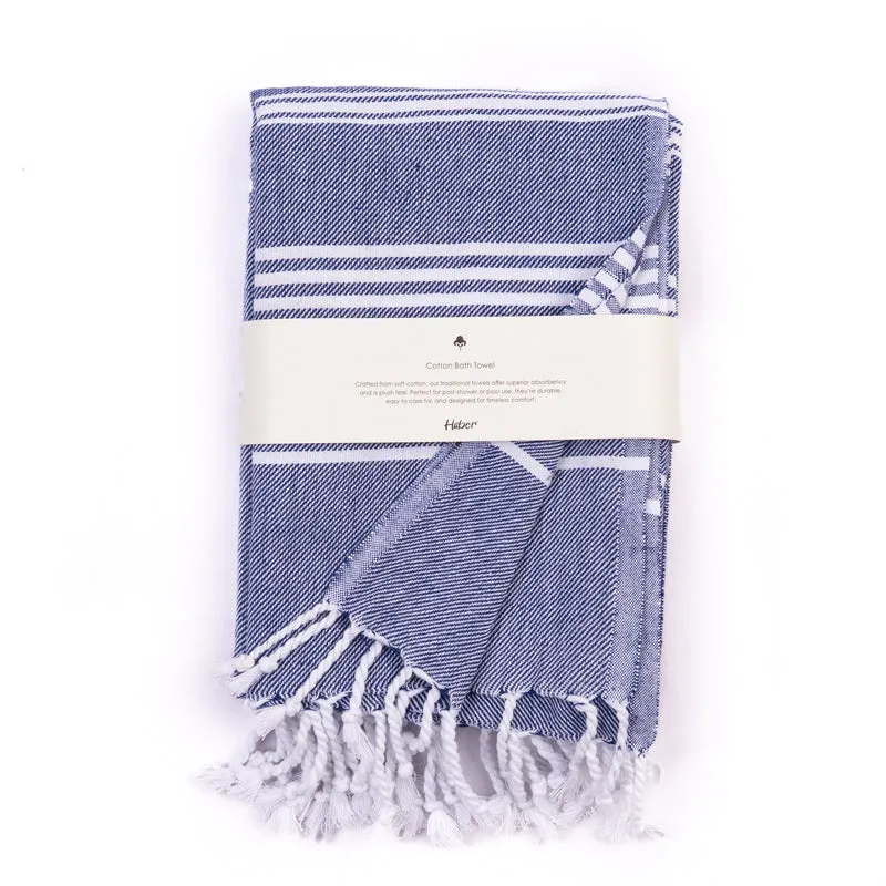 Cotlyn Cotton Bath Towel - Blue media 3