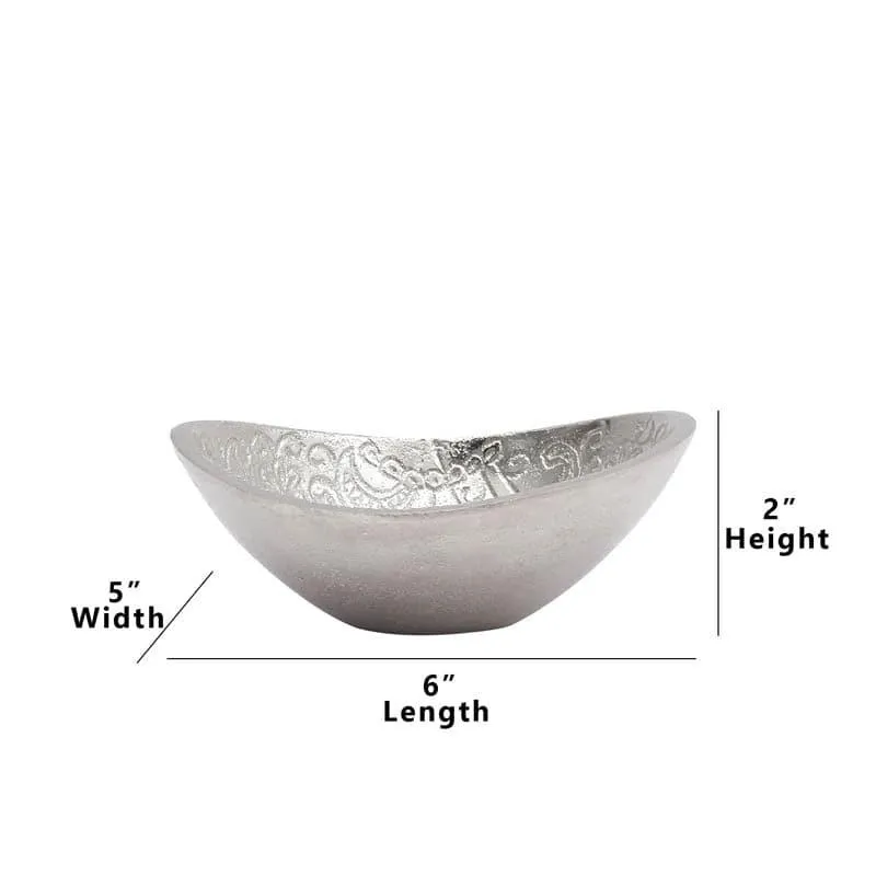 Regal Silver Decorative Bowl media 5