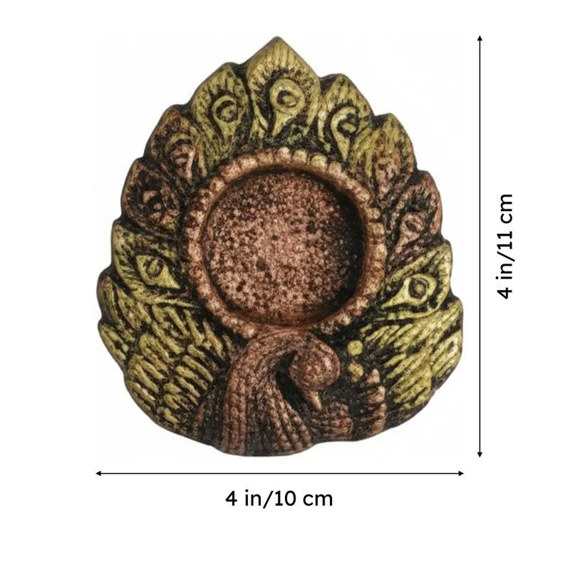 Paisley Ember Diya - Set Of Four media 10