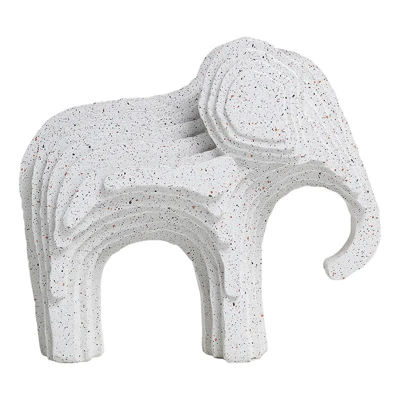 African Tuskers Showpiece - White media 3