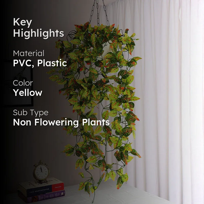 Verdhang VI Artificial Hanging Vine - 2.7 Feet media 2