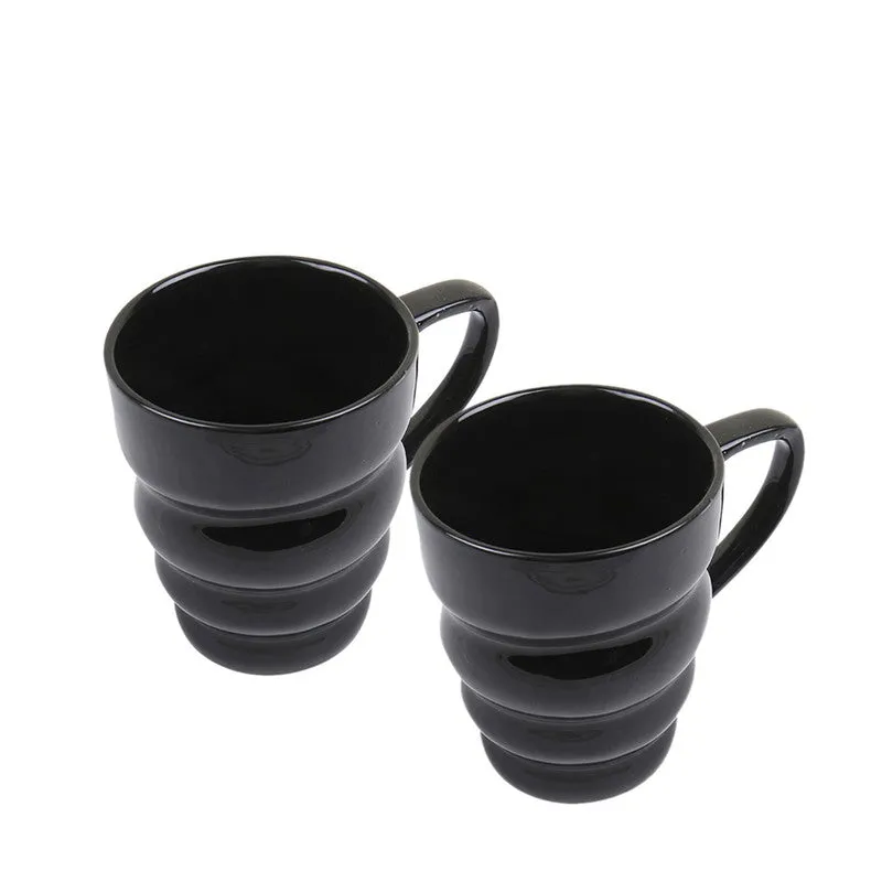 CrystalCharm Ceramic Tea Cup (200 mL Each) - Set Of Two media 5