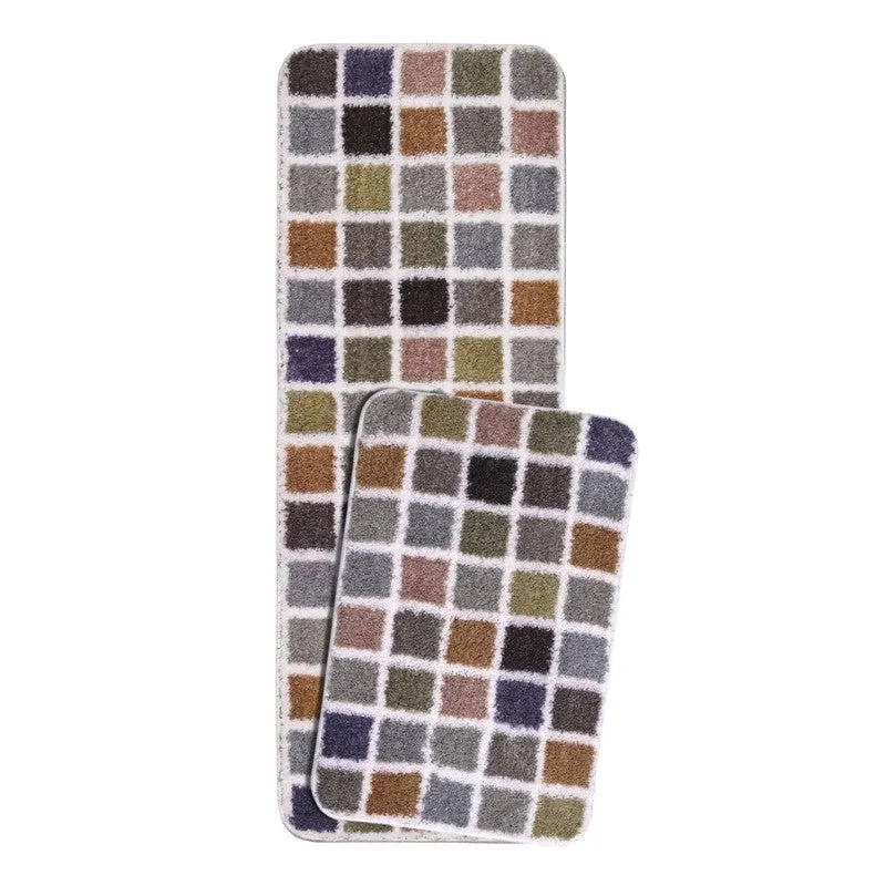GridCove Microfiber Bath Mats - Set of Two media 3