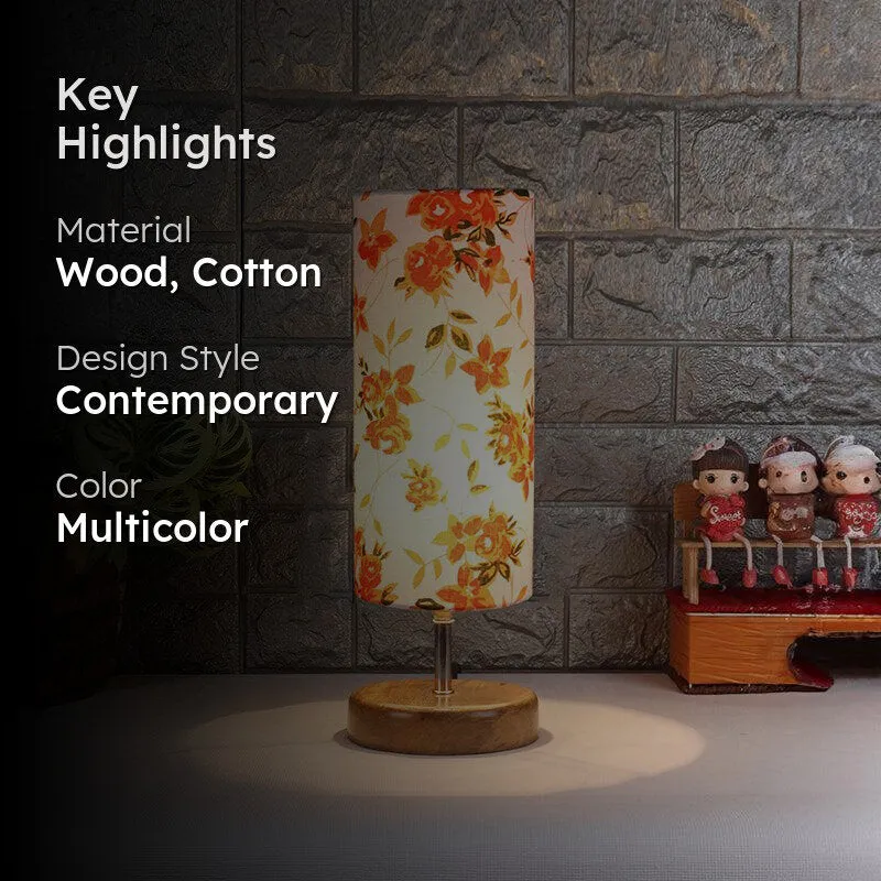 Ibis Hisha Wooden Table Lamp - Multicolor media 2
