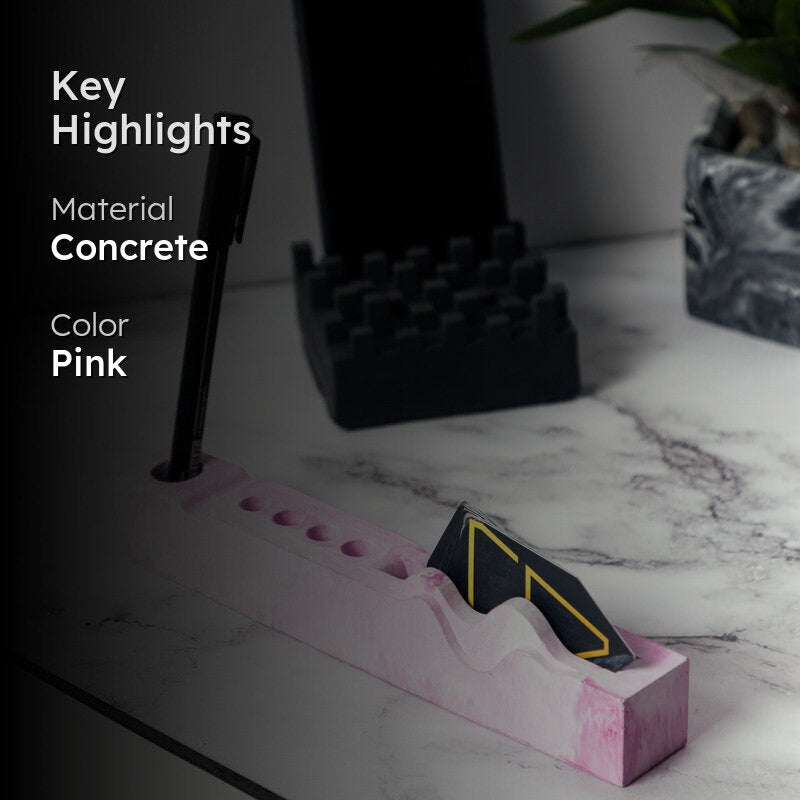 Aiden Stationary Holder - Pink media 2
