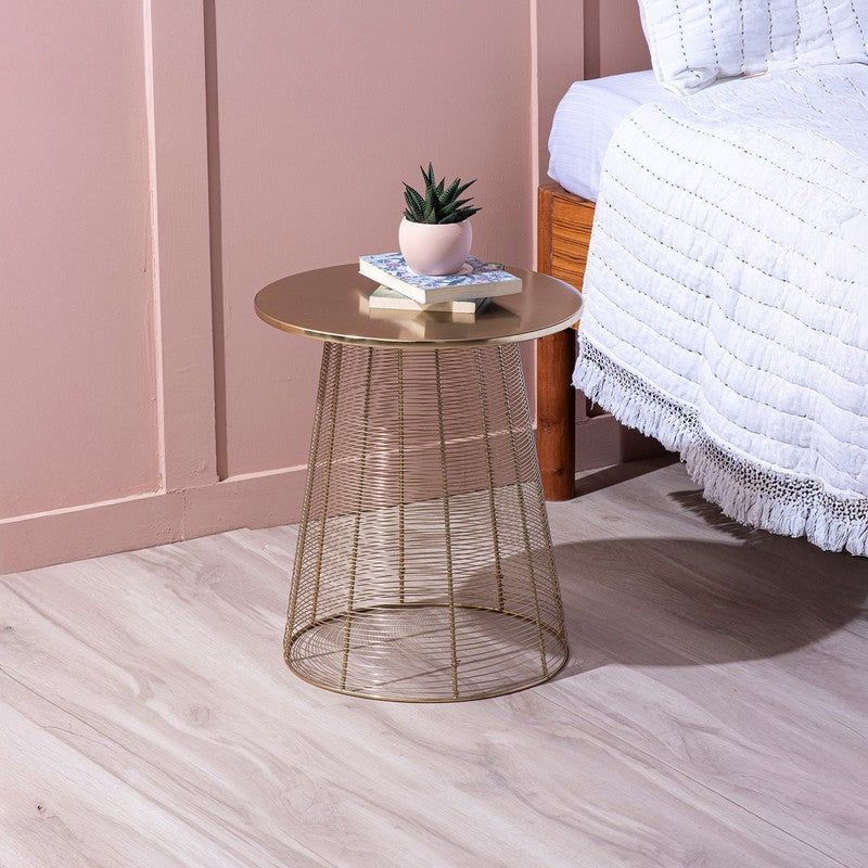 Bean Center Table - Brown