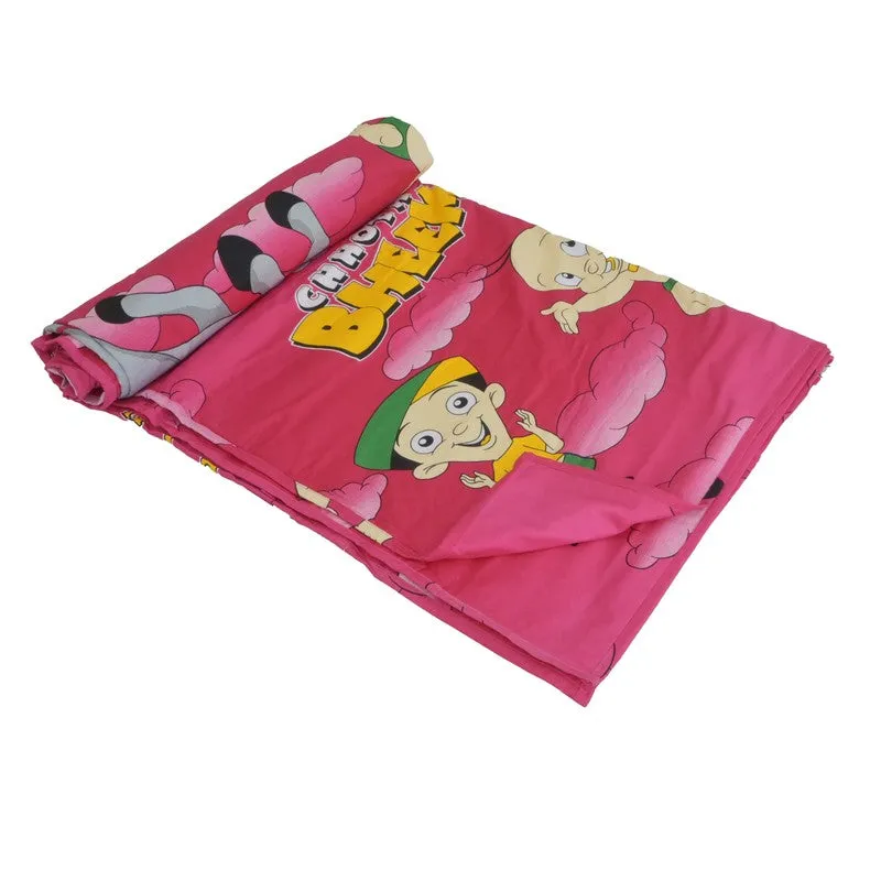 Softloom Cartoon Cotton Kids Dohar (Red) - 400 TC media 3