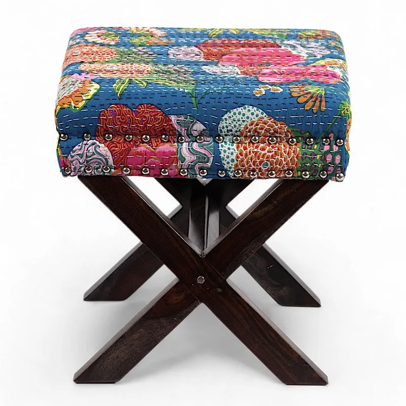 Javro Sheesham Wooden Bench - Multicolor media 5
