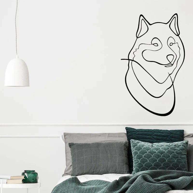 Wolf Black Iron Wall Accent media 1