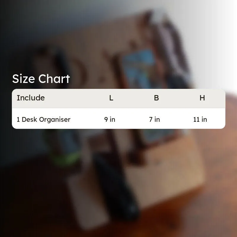 Deta Wood Desk Organizer media 6