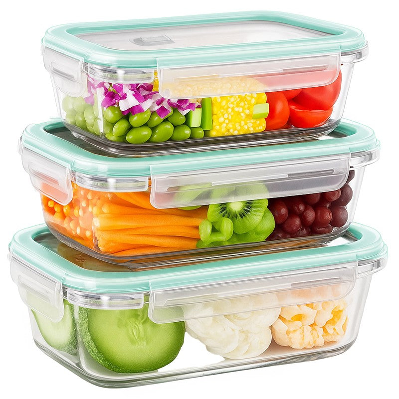 Rioware MealCircle Stackable Tiffins Box (1050 mL,700 mL,410 mL) - Set Of Three media 3