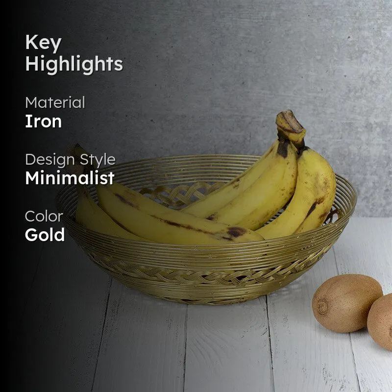 Belvo Fruit Basket - Gold media 2