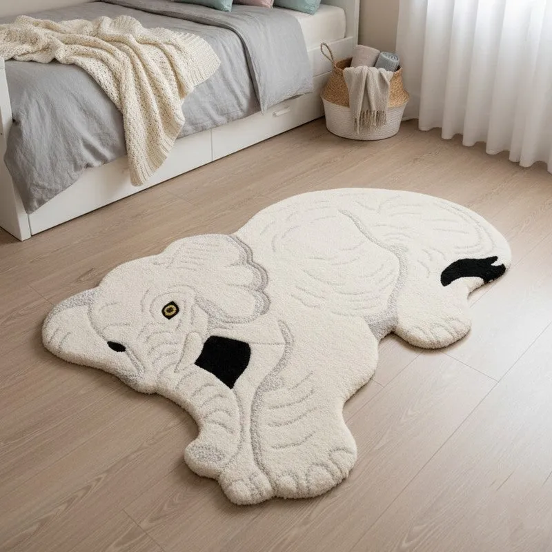 Jumbo Cotton Carpet - White media 3