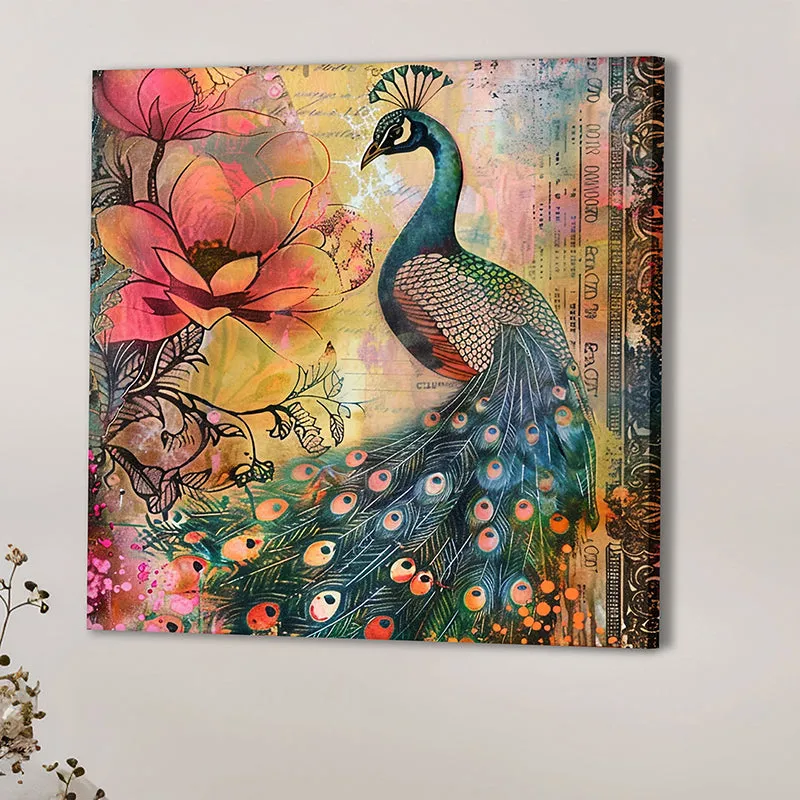 Colors Of Mayura Wall Art media 3